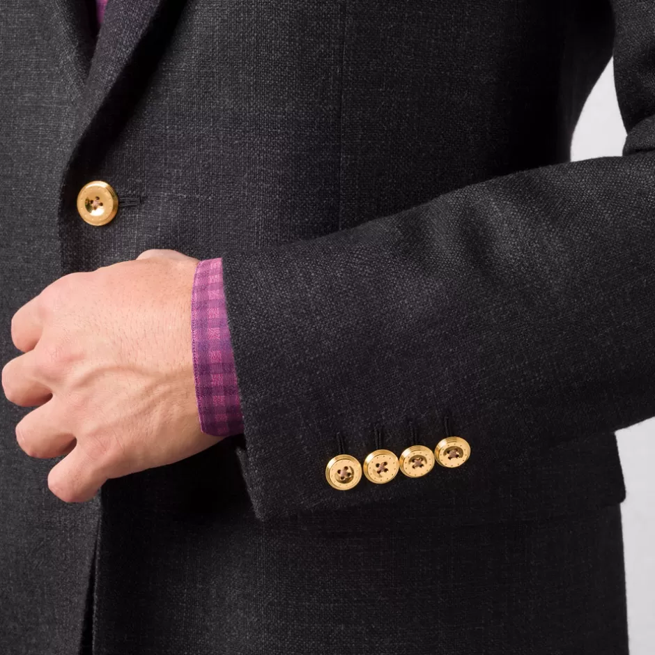 Giacca Elegante Doppio Petto in Misto Lana e Seta · Stefano Ricci Prezzo Accessibile