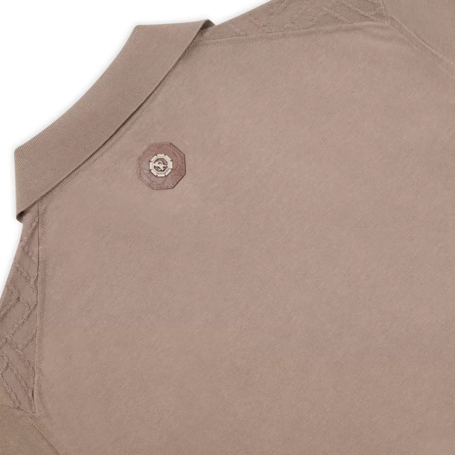 Maglia Polo Elegante Con Zip - Novità Uomo Di Stefano Ricci